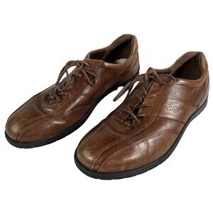 ECCO Women's Sky Tie Lace Up Leather Comfort Shoe Size 39 US 8-8.5